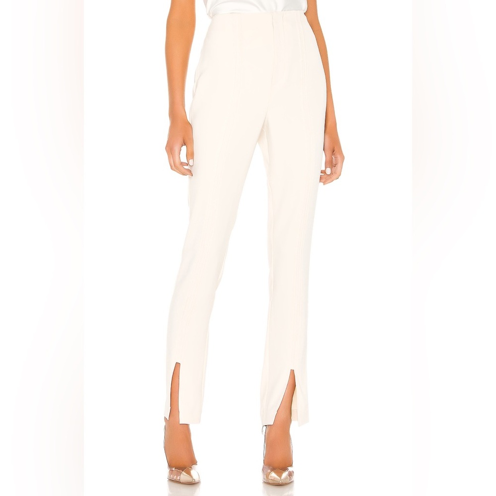 L'Academie The Hanriette Pant in Ivory- Size Medium
